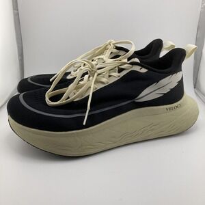 Veloci Ascent Running Shoes Womens Size 8 Black Cream VEL-RS-ASC-BLA38-001